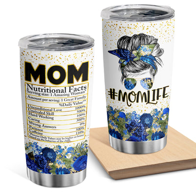 This 20oz Floral & Mom Life Tumbler is the perfect way to show Mom you care. The durable stainless steel exterior ensures your gift will stand the test of time, while the vacuum insulation provides up to 24 hours of cold and 8 hours of hot beverage retention.