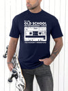 Trendy & Stylish Men's Tape Slogan Graphic Tee: A Fashion Statement with Attitude!