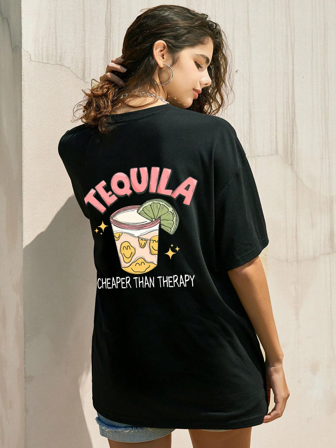 Add some boldness and chicness to your wardrobe with our Statement-Making Letter Graphic Drop Shoulder <a href="https://canaryhouze.com/collections/tshirt" target="_blank" rel="noopener">Tee</a>. Made with premium quality material, this tee features a striking letter graphic and a comfortable drop shoulder design. Make a statement and stand out in style with this must-have piece.