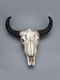 Elevate your home decor with our Nordic Style Resin Bull Skull Head Wall <a href=