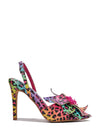 Blooming Beauty: Floral Round Toe High Heels by Cape Robbin