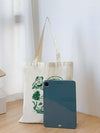 Funky Frog Printed Canvas Shopping Tote Bag - Stylish and Sustainable Must-Have!