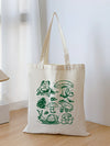 This stylish and sustainable Funky Frog Printed Canvas Shopping Tote Bag is a must-have for any fashion-conscious and environmentally conscious individual. Made with high-quality canvas and featuring a fun frog print, this tote bag is not only trendy but also durable and eco-friendly. Say goodbye to single-use plastic bags and make a statement with this funky and functional tote.