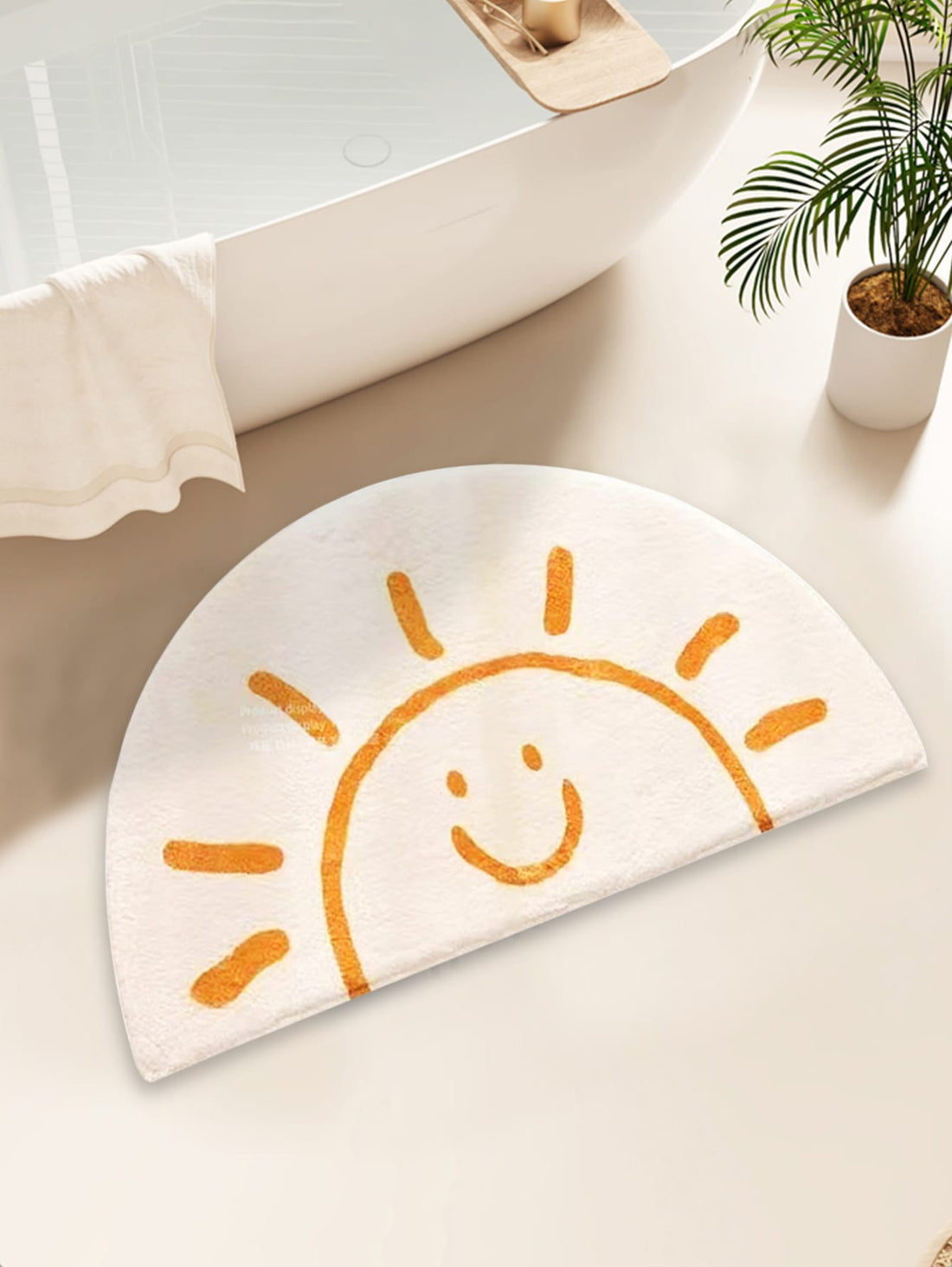 Upgrade your bathroom experience with our Cozy Faux Cashmere Printed Bathroom Floor <a href="https://canaryhouze.com/collections/rugs-and-mats" target="_blank" rel="noopener">Mat</a>. Made with soft and non-slip material, it keeps you safe and dry while adding a touch of style. Say goodbye to wet floors and hello to comfort and elegance.