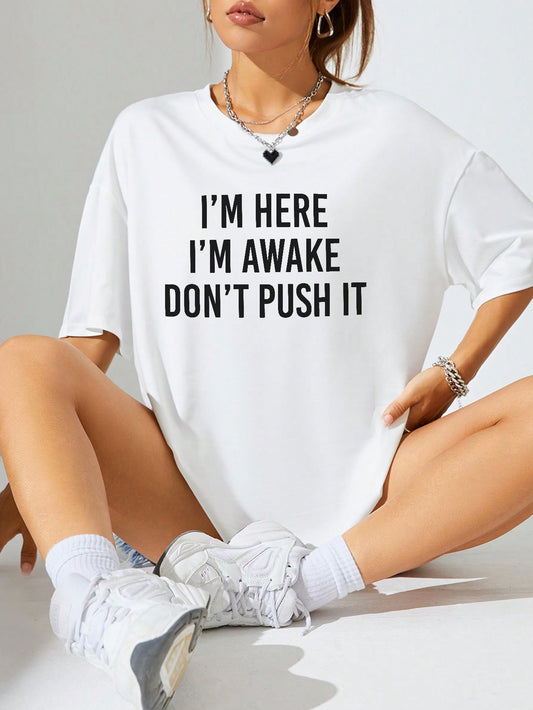 Introducing our Be Bold and Express Yourself Slogan Graphic Drop Shoulder <a href="https://canaryhouze.com/collections/tshirt" target="_blank" rel="noopener">Tee</a>. Made with high-quality materials, this tee is designed for those who want to make a statement. With its bold slogan and comfortable drop shoulder fit, this tee is perfect for expressing yourself and standing out. Be confident and make a statement with our Slogan Graphic Tee.