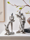 Add a touch of style to your space with our Modern Silver Parrot Resin Ornament. Made from high-quality materials, this stylish addition will elevate any room. Expertly crafted with intricate details, this ornament will bring a sophisticated touch to your decor. Perfect for any bird lover or interior design enthusiast.