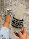 Colorful Embroidered Flat Sandals: The Ultimate Summer Style Statement