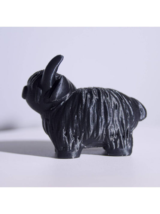 Exquisite 3D Printed Highland Cow Figurine: A Must-Have Highland Cow Statue for Home Decor