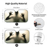 Creepy Ghost Hand Car Sunshade - Keep Your Vehicle Cool and Spookily Protected from UV Rays