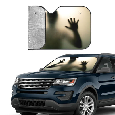 Keep your car cool and protected from the sun's UV rays with the Creepy Ghost Hand Car Sunshade. This spooky yet innovative design blocks up to 99% of UV rays, helping to keep your vehicle and its interior cool and protected.