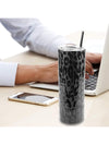 Leopard Print 20 oz Insulated Tumbler: Stay Stylish While Sipping Your Favorite Drinks!