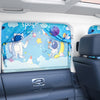 2-Layer Telescopic Magnetic Car Window SunShades - Ultimate Sun Protection and Mosquito Net for Kids and Babies