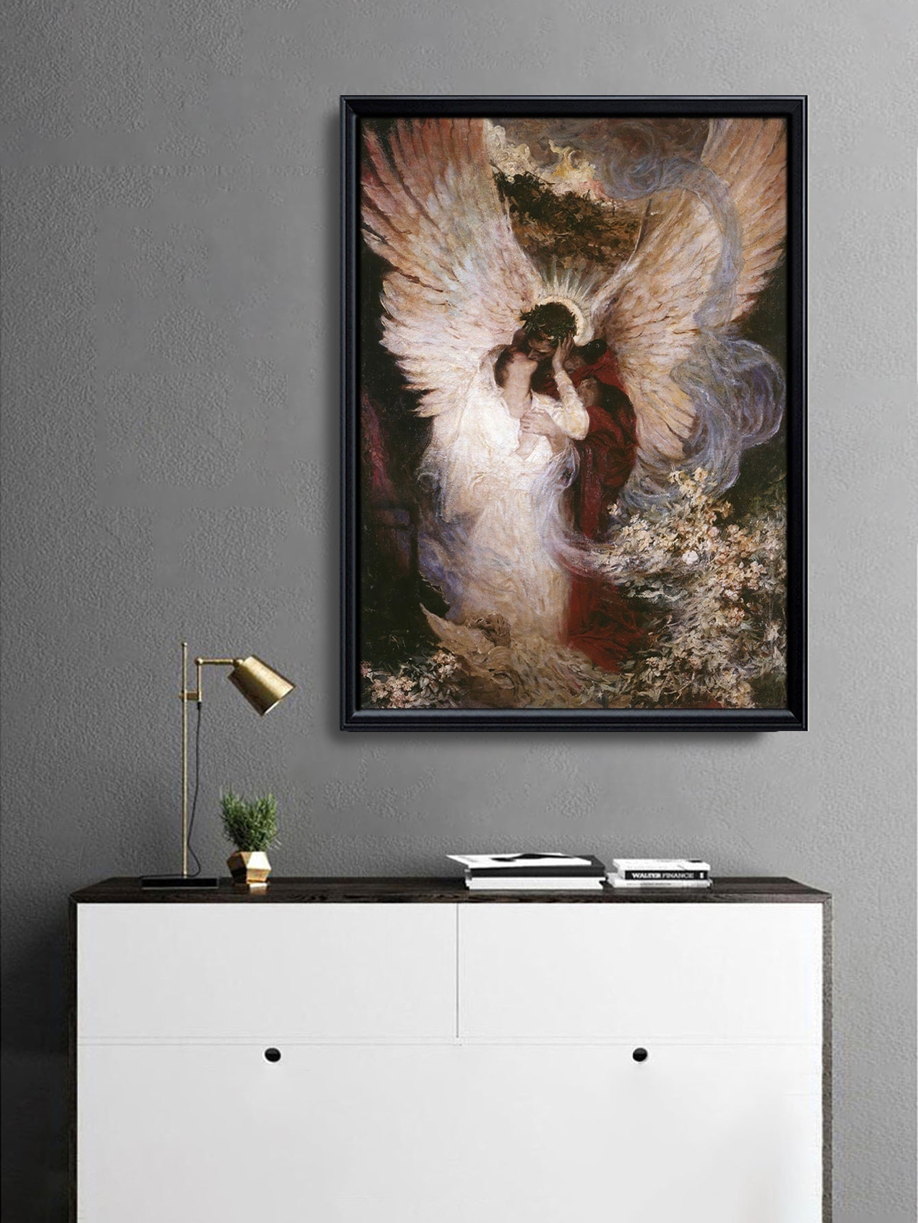 The Touch of an Angel: High Definition Reproduction Oil Painting