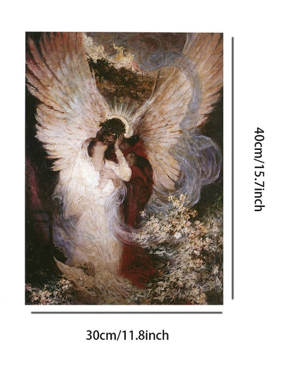 The Touch of an Angel: High Definition Reproduction Oil Painting for Your Home Decor