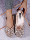 The Sparkle and Shine Ballet Flats feature stunning rhinestone and faux pearl detailing, adding a touch of elegance to any outfit. With these flats, you can effortlessly elevate your look while staying comfortable on your feet. Perfect for any occasion, these flats are a must-have in your <a href="https://canaryhouze.com/collections/women-canvas-shoes" target="_blank" rel="noopener">shoe</a> collection.