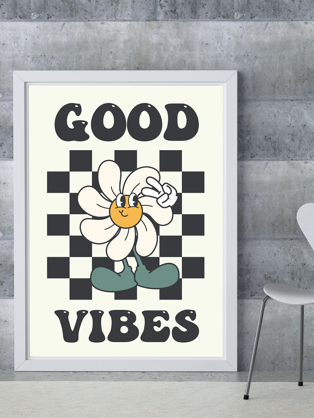 Elevate your living room decor with our Vintage Vibes <a href="https://canaryhouze.com/collections/printable-art">Canvas Art</a>. Featuring an abstract retro pattern, this canvas art adds a touch of nostalgia to your space. Crafted from high-quality materials, it is durable and long-lasting. Transform your space with this unique piece, perfect for any vintage lover.