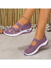 Spring into Style: Low-cut Breathable Slip-on Casual Shoes for Women