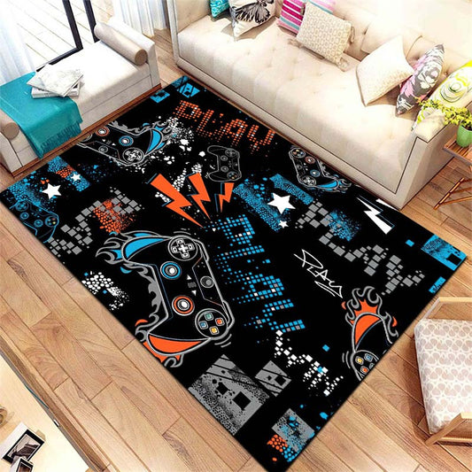 Enhance your gaming with this 3D printing, non-slip rug decoration. Designed to improve grip for hours of comfortable play, it's perfect for any keen gamer's room. Enhance your gaming experience with this must-have decorative piece.