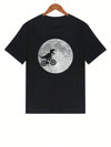 Playful Men's Cartoon Graphic Tee: Adding Whimsy to Your Wardrobe