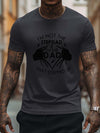 Dapper Dad: Men's Stylish Pattern Print T-Shirt - Comfy & Chic, Perfect for Summer Outdoor Adventures