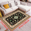 Timeless Elegance: Classic European Persian Rugs - Symmetric Floral Green Pattern for Stylish Kids Rooms, Bathrooms, Kitchens, Living Rooms, and Bedrooms