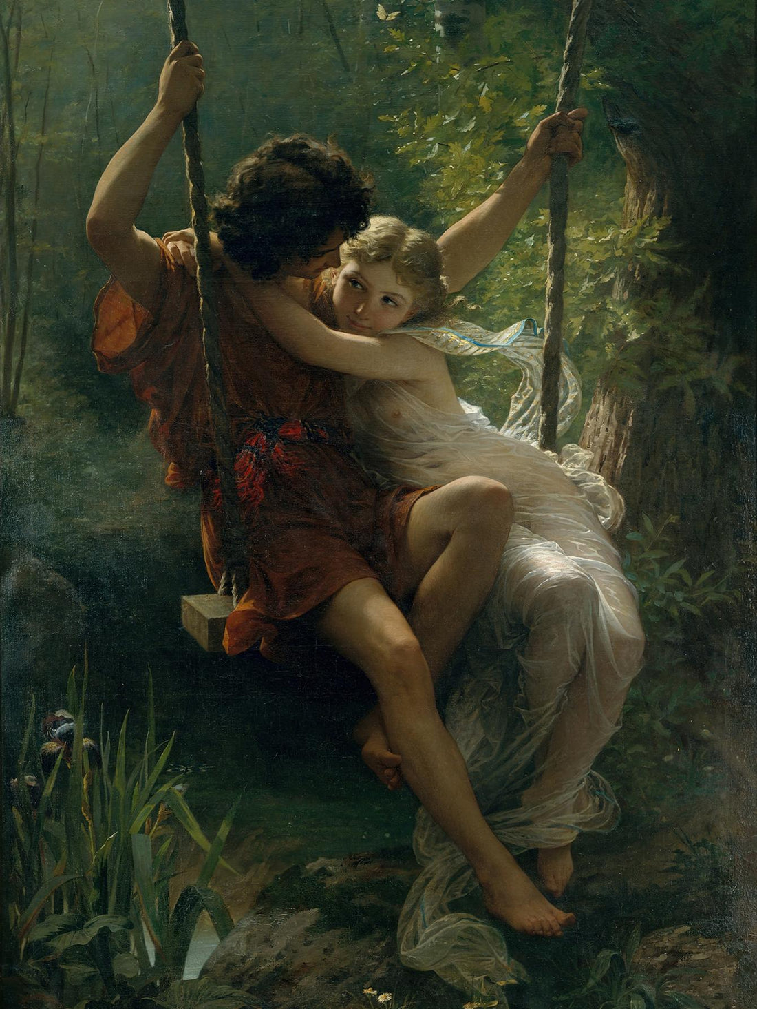 Enhance your <a href="https://canaryhouze.com/collections/printable-art" target="_blank" rel="noopener">home decor</a> with our elegant wall art for couples. Made with high-quality reproduction of classic artwork, this piece is perfect for foyers and living rooms. Add a touch of sophistication and style to your space with this stunning addition. Perfect for art lovers and interior design enthusiasts.