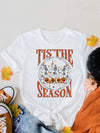 This Halloween Funny Skeleton & Letter Print T-Shirt is perfect for the spring and summer season. Featuring stylish casual short sleeves, the shirt is perfect for any woman's wardrobe. Not only does it offer a unique Halloween-inspired design but also a comfortable fit for any casual activity.