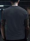 Coffee Letter: Men's Comfy Chic T-Shirt - Graphic Tee for Men's Summer Outdoor Style - Perfect Gift for Coffee-Loving Men!