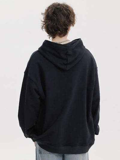 Keep Smiling: A Cool and Casual Hoodie for Men - Perfect Streetwear for Winter/Fall Gifts