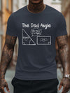 Stay Stylish and Playful with our Cute Cartoon Angle Pattern Men's Trendy Graphic T-Shirt: Perfect Summer Gift for Men