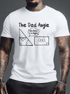 Stay Stylish and Playful with our Cute Cartoon Angle Pattern Men's Trendy Graphic T-Shirt: Perfect Summer Gift for Men