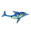 Marine Dolphin and Blue Whale Metal Art: Exquisite Outdoor and Indoor Decorations for Courtyards, Pools, and Rooms