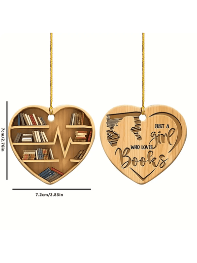 Love in Literature: Heart-Shaped Bookshelf for Quirky Home Libraries