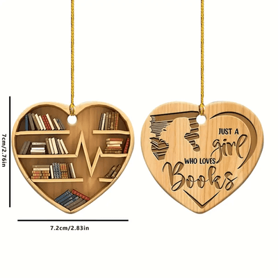 Love in Literature: Heart-Shaped Bookshelf for Quirky Home Libraries
