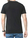 Men's Skeleton Letter Graphic Tee: Embrace Edgy Style with this Statement Shirt