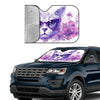 Feline-Inspired Foldable Car Sunshade: Keep Your Car Cozy and Cool with UV Sunshade Protective Cover