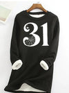 Halloween Number Spider Print Sweatshirt: A Spooky and Stylish Addition to Your Wardrobe