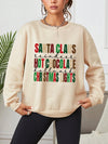 Stay cozy and stylish this holiday season with the Festive Joy Christmas Slogan Graphic Drop Shoulder Sweatshirt. The ultra-soft fabric ensures maximum comfort, and the trendy graphic and slogan will bring a cheerful look to your winter wardrobe.