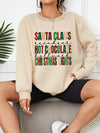 Stay cozy and stylish this holiday season with the Festive Joy Christmas Slogan Graphic Drop Shoulder Sweatshirt. The ultra-soft fabric ensures maximum comfort, and the trendy graphic and slogan will bring a cheerful look to your winter wardrobe.