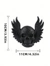 Winged Skull Home Decor Ornament: Embrace Your Dark Side