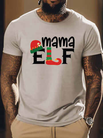 Festive Fashion: Men's Stylish Summer T-Shirt with Various Christmas Patterns - Ideal Gift for Outdoor Enthusiasts