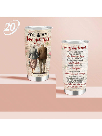 Romantic 20oz Tumbler - Perfect Wife Birthday, Anniversary, Christmas, and Valentine's Day Gift from Husband