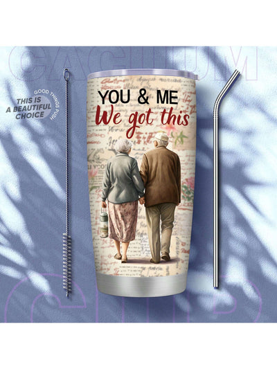 Romantic 20oz Tumbler - Perfect Wife Birthday, Anniversary, Christmas, and Valentine's Day Gift from Husband