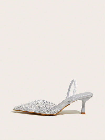 Dazzling Pearl and Rhinestone High Heel Shoes: The Ultimate Spring-Summer Fashion Statement