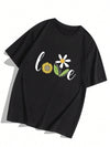 Love Letter Graphic Tshirt: A Stylish Pick for Fashion-Forward Men