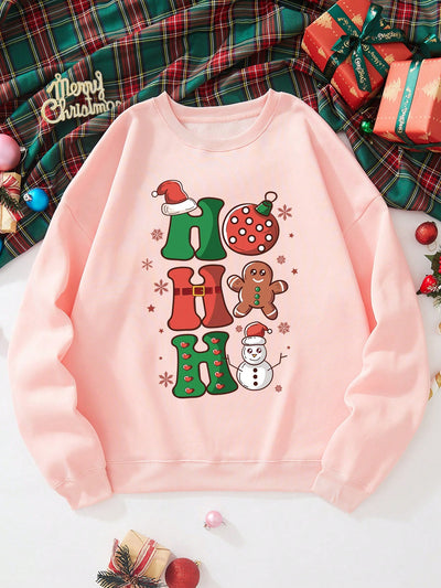 Stay warm and stylish this holiday season with Festive Joy! Our Christmas print thermal lined sweatshirt is perfect for cozy celebrations. Made with high-quality materials, it will keep you warm and comfortable while spreading holiday cheer. Don't sacrifice style for warmth – get the best of both worlds with Festive Joy.