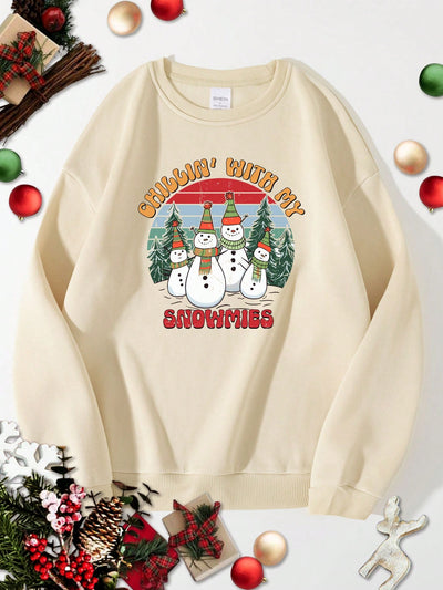 Introducing our Festive Christmas Print Thermal-Lined Sweatshirt, designed for the ultimate winter comfort. Stay warm with its thermal lining while looking festive with our Christmas print design. Enjoy it this holiday season with 100% guarantee of comfort and style.