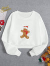 Experience ultimate comfort and style this holiday season with our cozy Christmas Gingerbreads Print Thermal Lined Sweatshirt. The thermal lining provides extra warmth while the festive gingerbread print adds a touch of charm. Perfect for staying warm and stylish during the holidays.