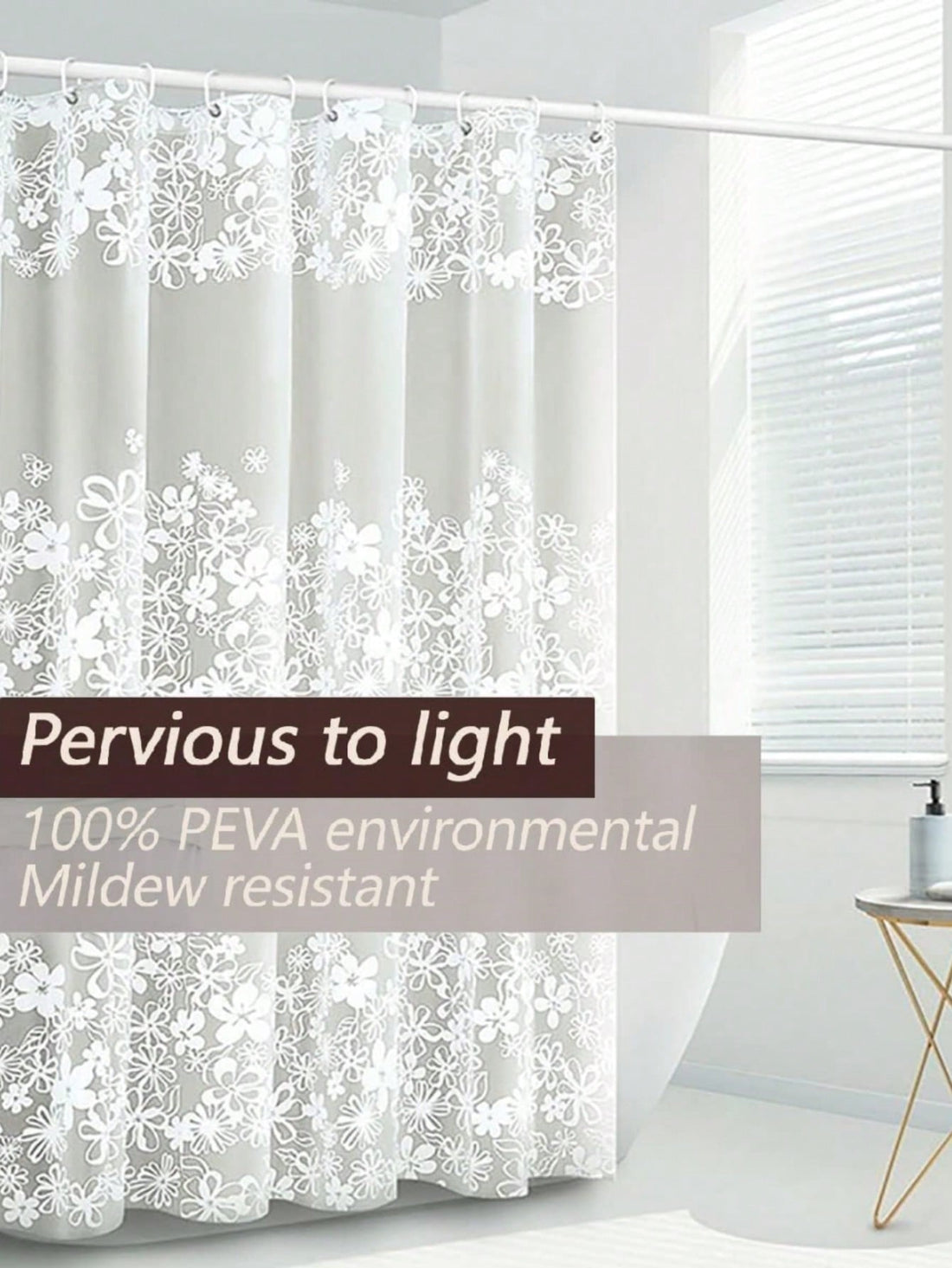 Introduce a touch of elegance to your bathroom with the Blooming Beauty Floral Print <a href="https://canaryhouze.com/collections/shower-curtain" target="_blank" rel="noopener">Shower Curtain</a>. Featuring a stunning floral print, this shower curtain will add a pop of color and charm to your space. Made with high-quality materials, it is durable and long-lasting, perfect for everyday use. Indulge in luxury with this beautiful shower curtain.