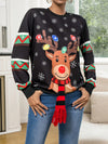 "Get into the holiday spirit with our Cozy Christmas Vibes sweatshirt! Made with high-quality material, this festive print tassel sweatshirt will keep you warm and stylish this winter. The cozy vibes and fun tassel details make it perfect for any holiday occasion. Spread the holiday cheer with this must-have sweatshirt."